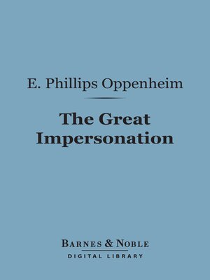 cover image of The Great Impersonation (Barnes & Noble Digital Library)